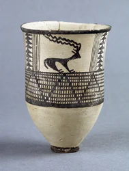 Bemalte prähistorische Vase, Iran